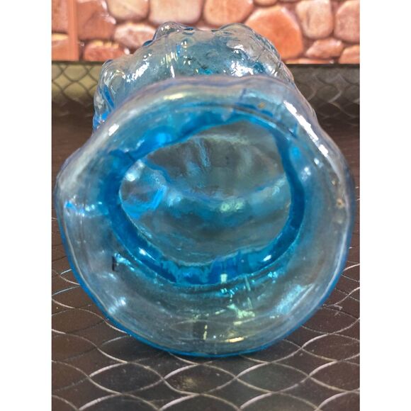 Vintage (70s) Tiara Indiana Glass Jolly Mountaineer Decanter Shot Glass - Picture 5 of 8